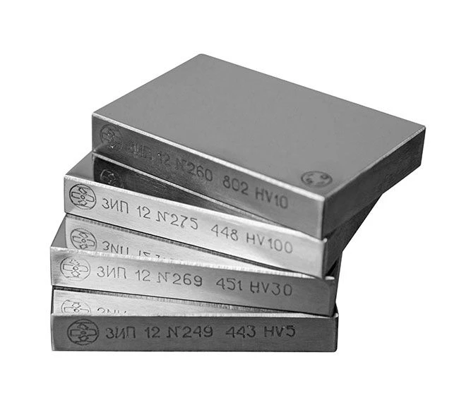 Standard Hardness Measures MTV for Vickers Scale