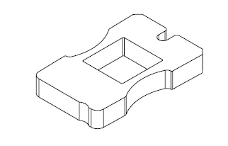 Rotor Pole Locking Plate 20-030874