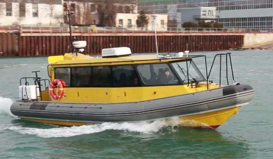 High-Speed RIB11SRT Dual-Screw Deck Boat