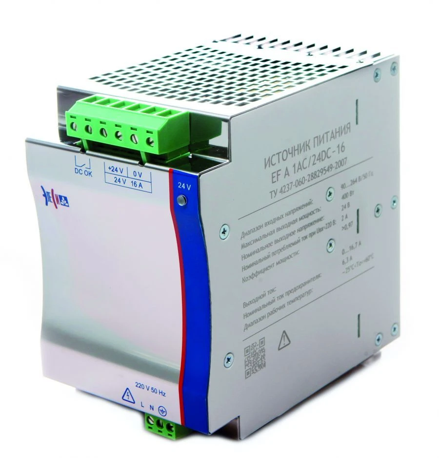 Power Supply Module for Industrial Automation EF A 1AC/24DC-16