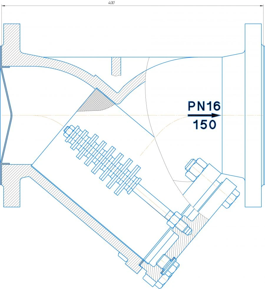 Flanged Magnetic Filter DN 150