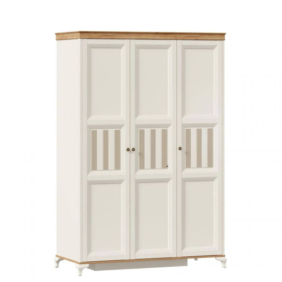 Three-Door Wardrobe Villaggio LD.680090.000 PV