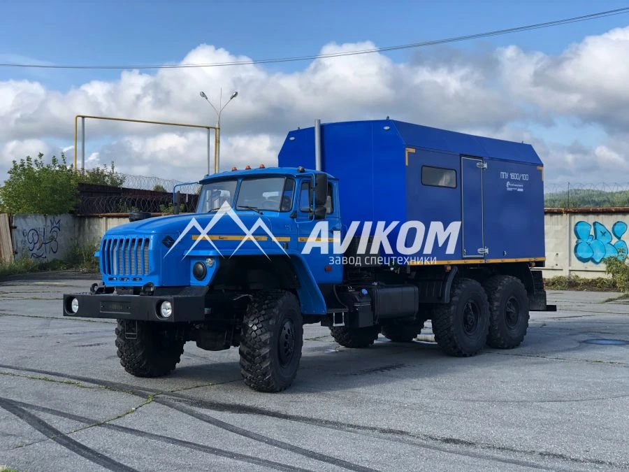 Mobile Steam Generator Unit AVIKOM 50780EFK on Ural Chassis