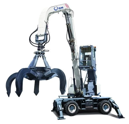 TVEX 180i Wheeled Loader with Lift Cabin and Scraper