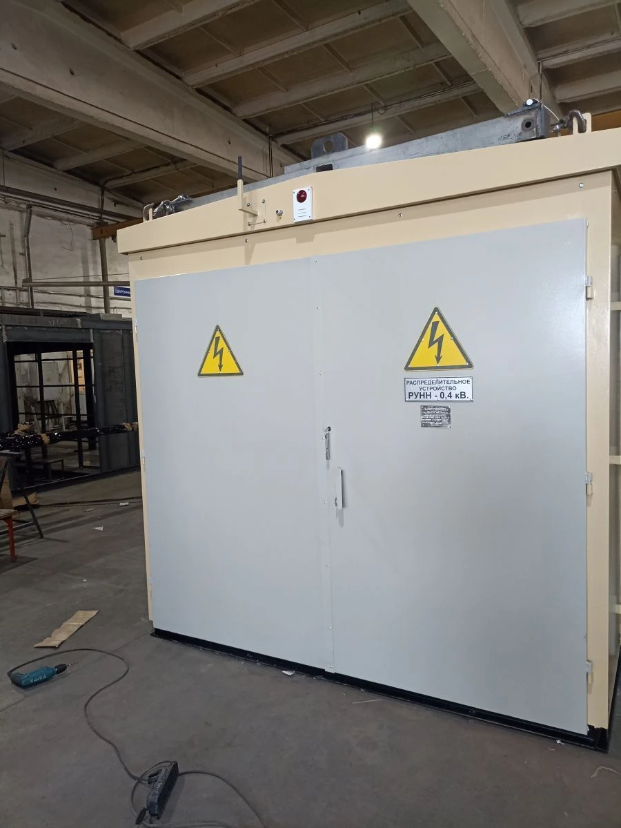 Complete Transformer Substations KTPN Pass-Through Type 25-500 kVA 6(10)/0.4 kV