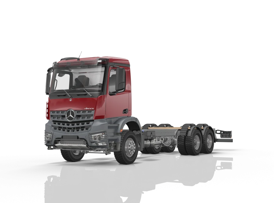 Mercedes-Benz Arocs 3352 Chassis with F1A Cabin