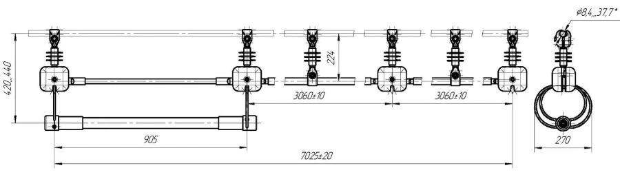 Light Marker for Wire SMP VL-1-500-2