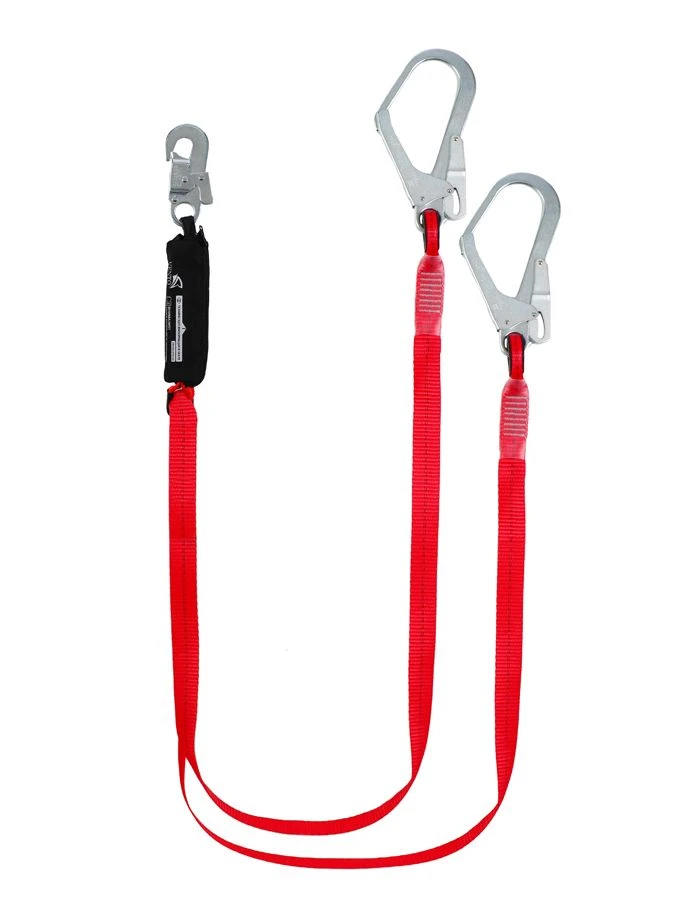 Double Non-Adjustable Webbing Sling with Shock Absorber "aA22