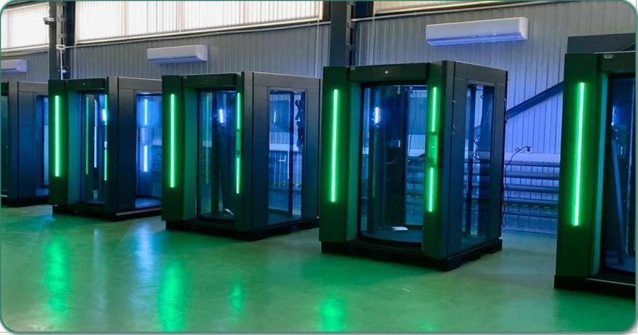 Automatic Access Control Cabin THR-SK-700