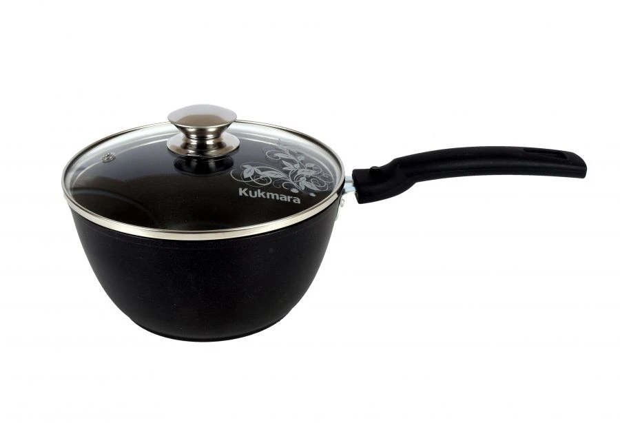 1.5L Aluminum Cast Pot with Non-Stick Coating by Kukmara