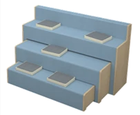 Group Exercise Podium for Classes