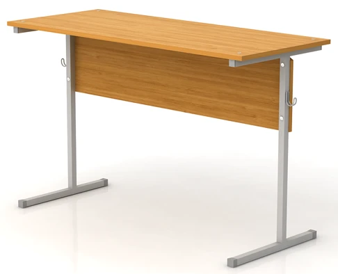 Rectangular Two-Seater Student Desk Non-Adjustable Model 7