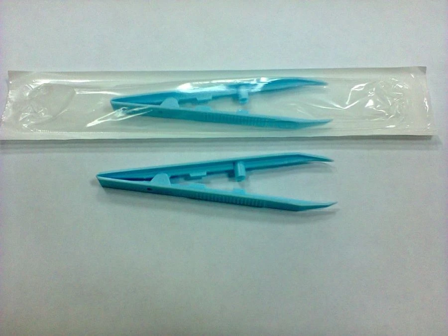 Sterile Disposable Polymer Tweezers 125mm