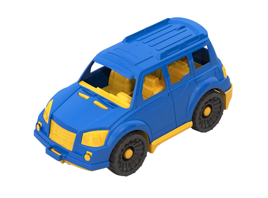 Miniature Bright Color Jeep for Kids - "Sahara