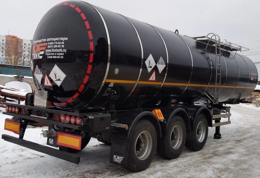 FOX TANK Semi-Trailer Tank PPC 966611 for Dangerous Goods (Bitumen, Oil Products)