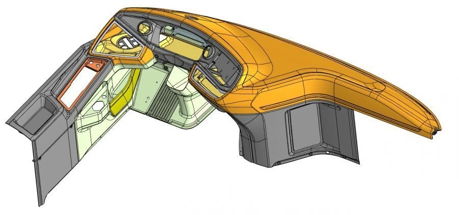 Complete Instrument Panel 6282-401М-5315000-18