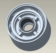 Complete Support Unit DN1750 with 0.68-inch Shaft, ARZ-T Type