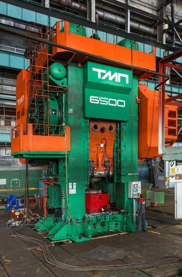 Hot Stamping Crank Press 65 MN (6500 tons) Model KG8048S.01