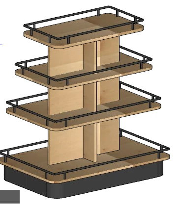 Mobile Counter Stand MS