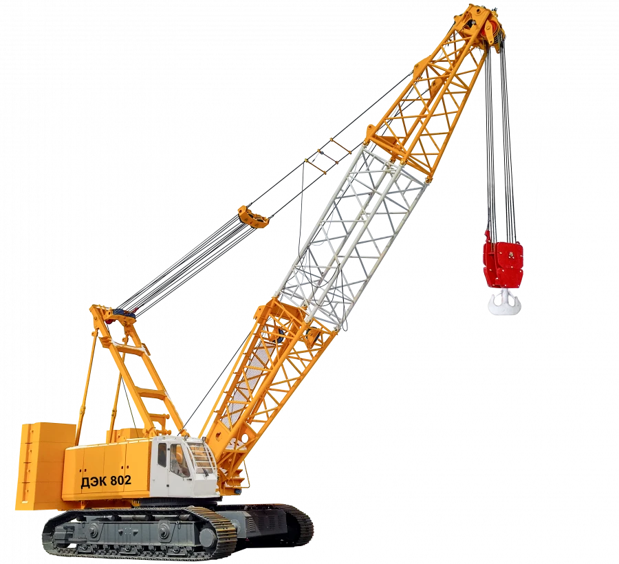 Crawler Crane DEK-802 with Cabin 131.17.00.000 and Engines from EAEU Countries