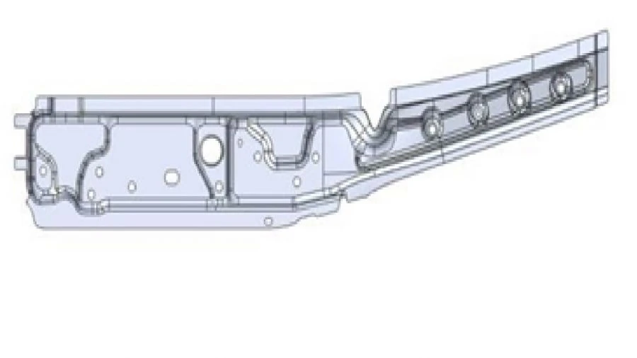 Front Side Panel Support A9606360216