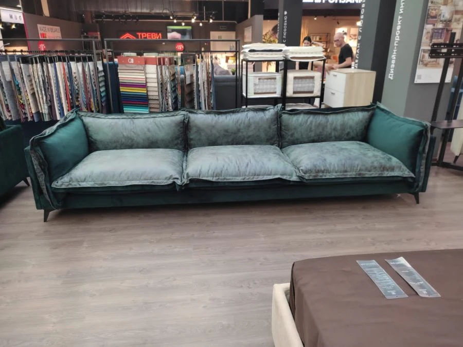 Wooden Office Furniture: Boston Three-Seater Sofa