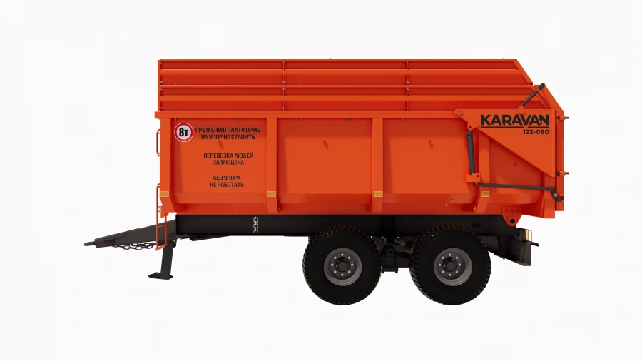 Tractor Dump Semi-Trailer for Agricultural Use, Model 122080-00