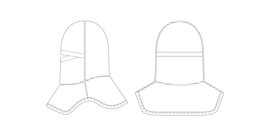 Fire-Resistant Helmet Liner "S-Armor" Type 7