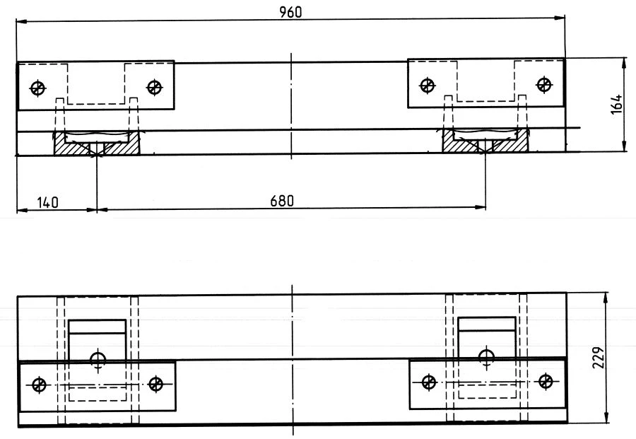 Impact Beam for Switches VSP014.00.200