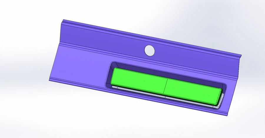 Left Assembly Panel with Air Intake 5299-401-5702122-50