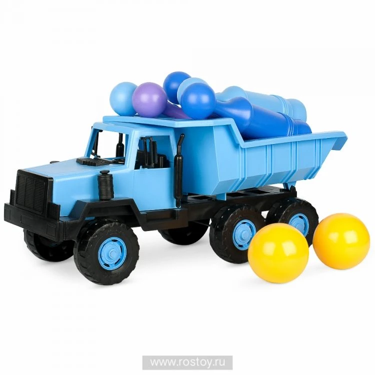 Siberiak Dump Truck Toy with Cones