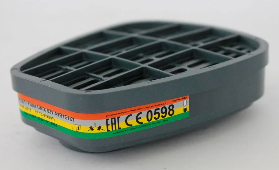 UNIX 531 A1B1E1K1 Gas Filters for Respirators