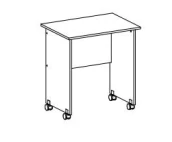 Mobile Laptop Table for Comfortable Use at Home and Outdoors