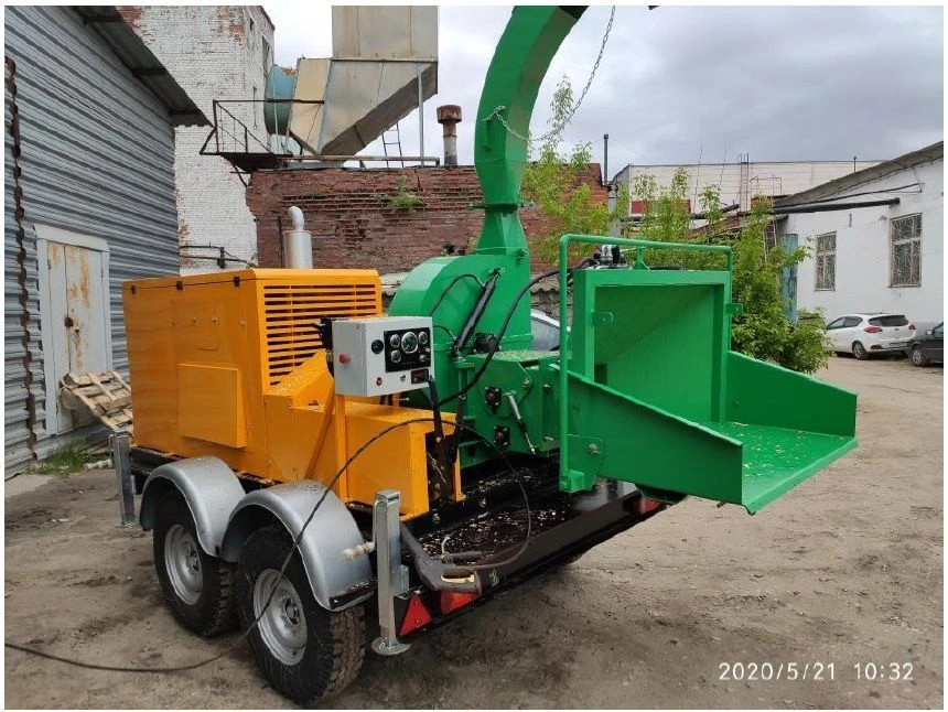 Wood Chippers Mobi-261D for Timber Waste Processing