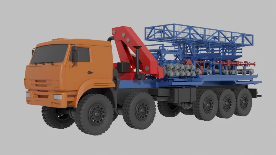 Low Pressure Manifold Transport Machine MM-2000 Heavy Duty Equipment