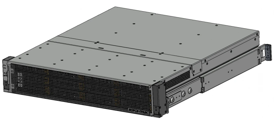 High-Availability Dual-Path SAS/SATA Disk Array with Hot-Swap Power and Expander Modules - JBOD-12
