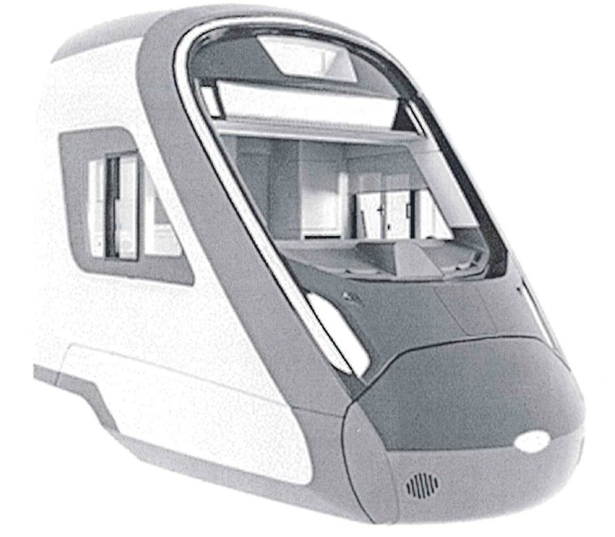 Driver's Cabin Module for Electric Train - RTGN.01.4497.91.97.000