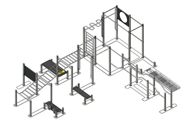 Mobile Sports Complex for Outdoor Use - AKMGTO 735.00.000