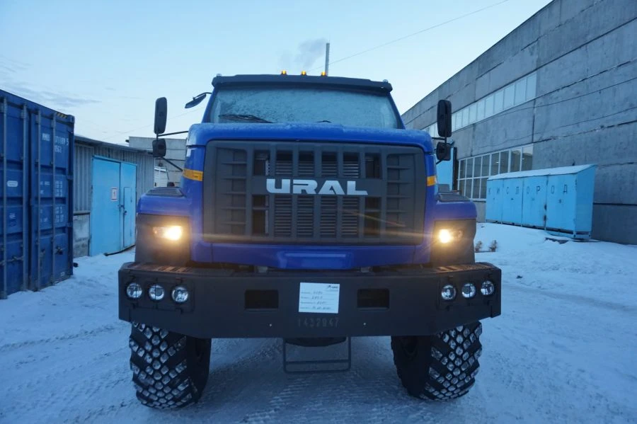 Specialized Metal Transport Vehicle Ural 73945-01 GIRD Model 5849АС