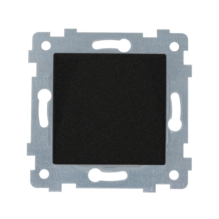 MARIA" Single-Pole Switch Mechanism, C110-437, Anthracite