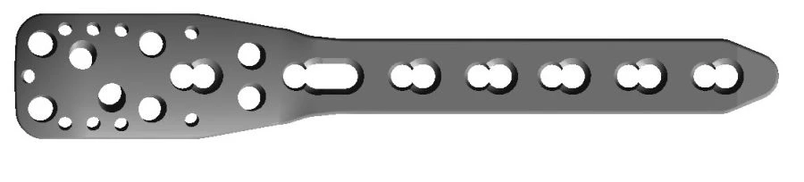 T-Shaped Plate for Shoulder Neck Fractures 104-195mm