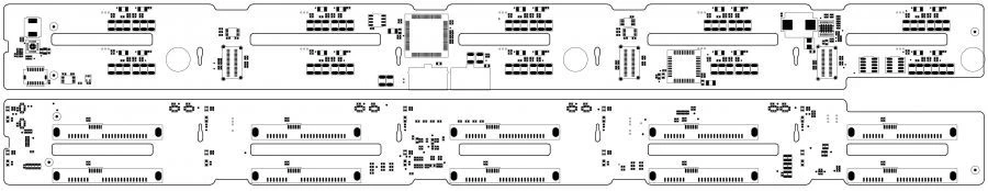 Disk Expansion Module 10xSFF YADR.469555.060