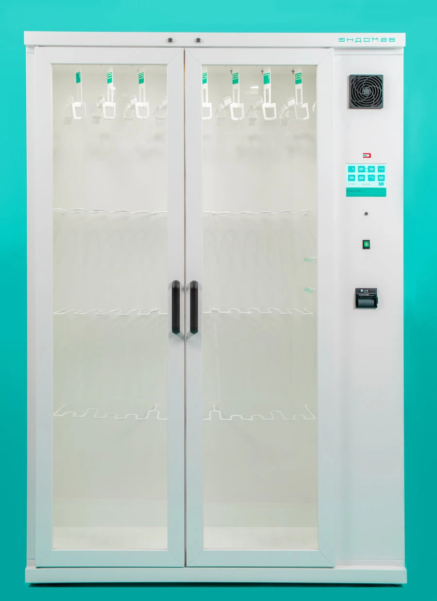 Automated Drying and Storage Device for Flexible Endoscopes "ENDOKAB" Model ENDOKAB-8A