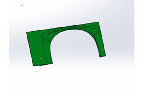 Right Front Arch Panel Assembly 5299-372-5400522-05