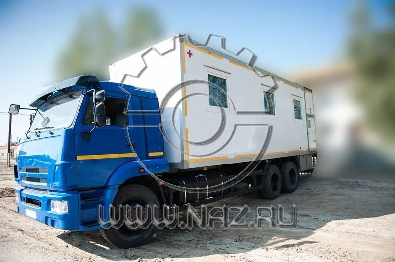 Medical Complex on Vehicle Chassis Type 67065, Modification 67065Z based on KAMAZ-65111-50