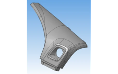 Left Corner Trim Assembly for Vehicles 5299230-5302530-50