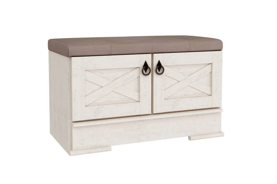 Olivia LD.128020.000 Storage Compartment with Pouffe