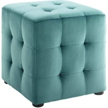 Stylish Eco-Leather Pouf for Versatile Use - Art. 00075