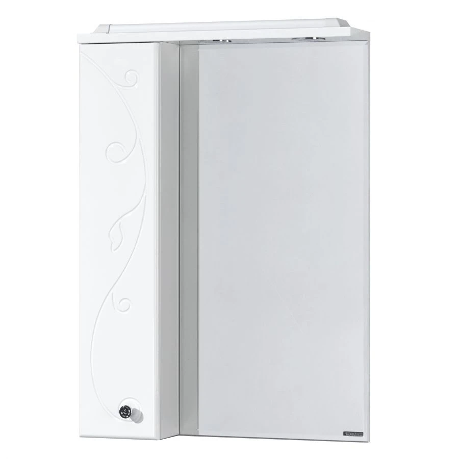 Aquaton Liana 65 Left White Mirror Cabinet
