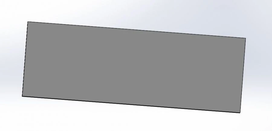 Polyester Fiberglass Panel for Vehicle Cladding 5299-403-5402007